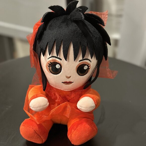 Kidrobot Beetlejuice Lydia Deetz Phunny Plush – Red Wedding Dress - Picture 1 of 16
